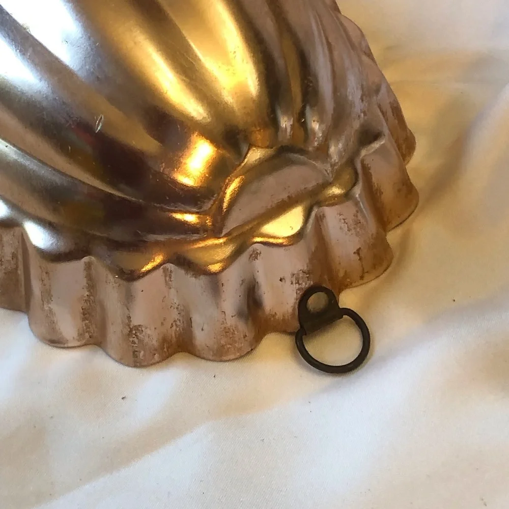 Set of 2 Copper Toned Molds Wall Decor Jell-O